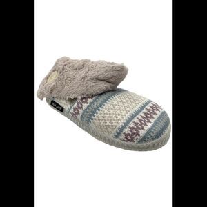 MUK LUKS Women's Melinda Bootie Slipper Light Purple - Medium